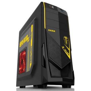 华志硕 四核AMD 750K/4G独显游戏组装机台式机 整机兼容机组装电脑主机
