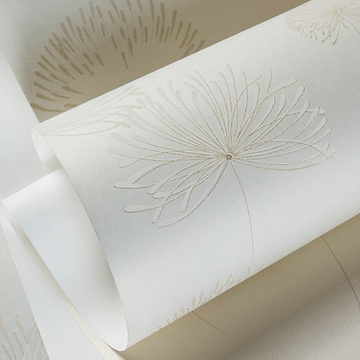 米素壁纸 超厚立体温馨无纺 绽放